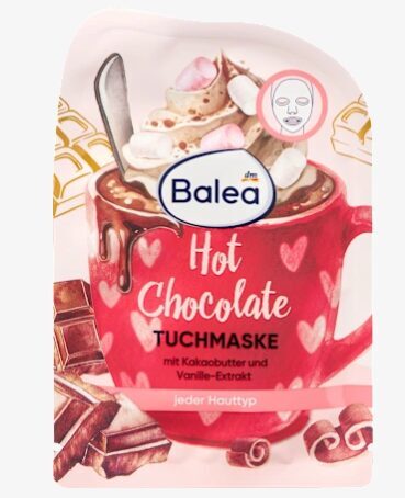 Balea auduma maska sejas kopšanai Hot Chocolate, 1 gb